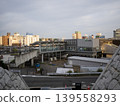 May 2026: Evening view of Iwaki Station from Iwaki-Taira Castle Ruins Park. 139558293