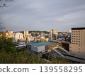 May 2026: Evening view of Iwaki Station from Iwaki-Taira Castle Ruins Park. 139558295