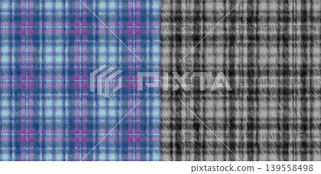 Blue Fuzzy Plaid and Alpha Mask Comparison Display Blue Fuzzy Plaid and Alpha Mask Comparison Display 139558498