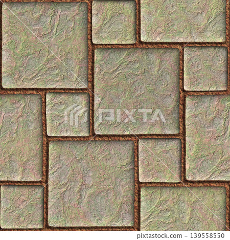 Garden Walkway Stone Paver Seamless Texture Garden Walkway Stone Paver Seamless Texture 139558550
