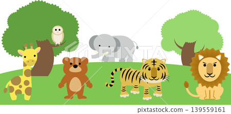 動物與自然框架 動物與自然框架 139559161