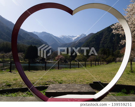 April 2026, Komagane City, Komagaike Pond and the Central Alps 139559251