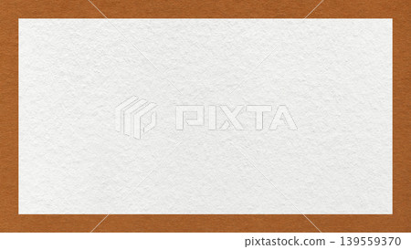 Textured white paper background with copper border. Backdrop with warm brown frame and copy space for banner, presentation Textured white paper background with copper border. Backdrop with warm brown frame and copy space for banner, presentation 139559370
