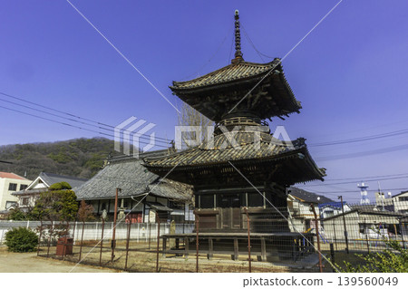 笠岡市中心:岡山縣笠岡市觀松院正殿及遍照寺 笠岡市中心:岡山縣笠岡市觀松院正殿及遍照寺 139560049