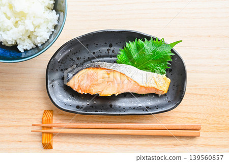 烤三文魚 烤三文魚 139560857