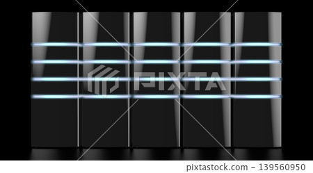 3D modern black servers with LED lights - great for topics like datacenter/ hosting/ storage etc. 3D modern black servers with LED lights - great for topics like datacenter/ hosting/ storage etc. 139560950