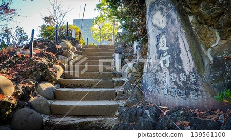 通往品川神社的階梯一覽。 139561100