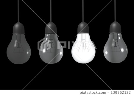 Lightbulb concept Lightbulb concept 139562122