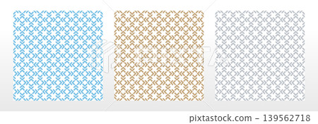Set of abstract geometric patterns. Seamless vector backgrounds. Colored ornaments Graphic modern patterns Simple lattice graphic design Set of abstract geometric patterns. Seamless vector backgrounds. Colored ornaments Graphic modern patterns Simple lattice graphic design 139562718
