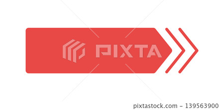 一個簡潔時尚的紅色短箭頭圖標,指向右側——非常適合表示向右的方向、醒目的視覺效果和行動號召。 一個簡潔時尚的紅色短箭頭圖標,指向右側——非常適合表示向右的方向、醒目的視覺效果和行動號召。 139563900