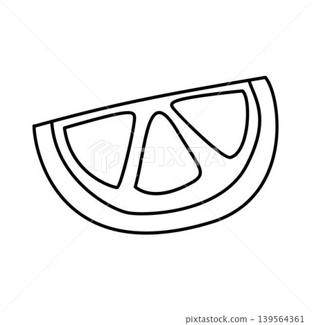 citrus icon line art fruit citrus icon line art fruit 139564361