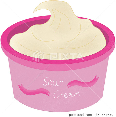 sour cream food 139564639