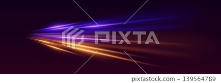 Abstract speed light trails creating a dynamic futuristic motion background Abstract speed light trails creating a dynamic futuristic motion background 139564789