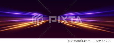 Abstract light streams converging, creating a dynamic speed and data flow concept Abstract light streams converging, creating a dynamic speed and data flow concept 139564790