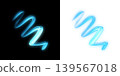 An abstract composition depicting a dynamic spiral 139567018