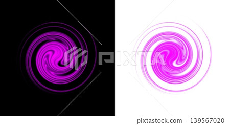An abstract composition depicting a dynamic spiral An abstract composition depicting a dynamic spiral 139567020
