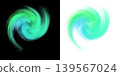 An abstract composition depicting a dynamic spiral 139567024