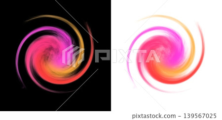 An abstract composition depicting a dynamic spiral An abstract composition depicting a dynamic spiral 139567025