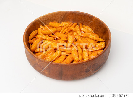 Senbei isolated, kaki no tane rice cracker, japanese crispy snack, sembei, okaki, Asian baked sweets Senbei isolated, kaki no tane rice cracker, japanese crispy snack, sembei, okaki, Asian baked sweets 139567573