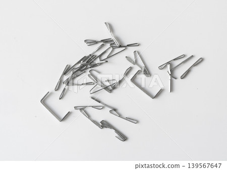 Used staples top view Used staples top view 139567647