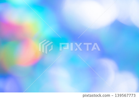 Blue-toned abstract bokeh background material Blue-toned abstract bokeh background material 139567773