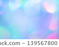 Blue-toned abstract bokeh background material 139567800
