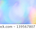 Blue-toned abstract bokeh background material 139567807