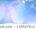 Blue-toned abstract bokeh background material 139567811