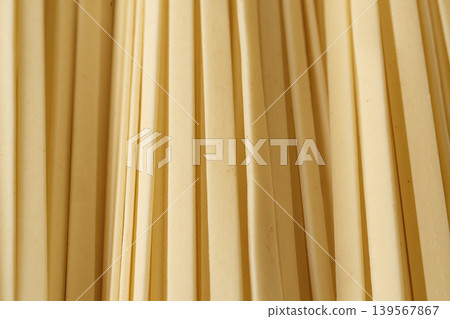 Wheat soba closeup, raw udon noodles 139567867