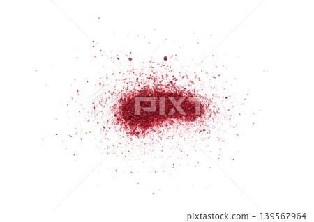 Sumac Powder Isolated, Red Sumach Ground Seasoning, Dry Sumak, Crushed Typhina Seeds Sumac Powder Isolated, Red Sumach Ground Seasoning, Dry Sumak, Crushed Typhina Seeds 139567964