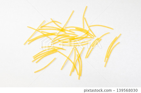 Raw vermicelli, gold soup pasta, small homemade noodles, thin italy macaroni Raw vermicelli, gold soup pasta, small homemade noodles, thin italy macaroni 139568030