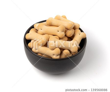 Dog biscuits, soft crunchy pet treats, flavored small canine cookie, bone shape biscuit, puppy food Dog biscuits, soft crunchy pet treats, flavored small canine cookie, bone shape biscuit, puppy food 139568086