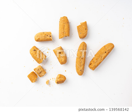 Small breadsticks, short grissini or picos Small breadsticks, short grissini or picos 139568142