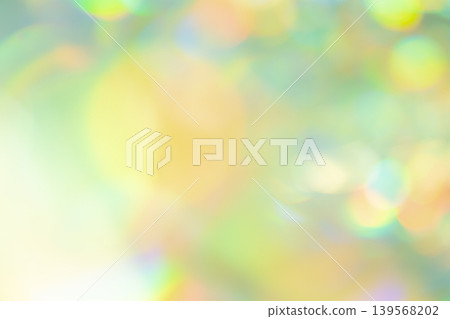 Green abstract bokeh background material 139568202