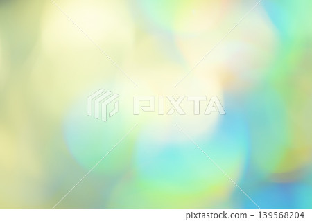 Green abstract bokeh background material 139568204