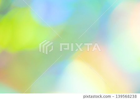 Green abstract bokeh background material 139568238