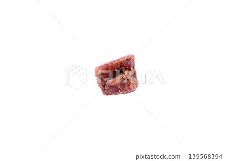 spinel mineral stone on white background spinel mineral stone on white background 139568394