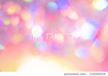 Pink-toned abstract bokeh background material 139568504