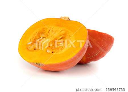 Red kuri squash or hokkaido pumpkin Red kuri squash or hokkaido pumpkin 139568733
