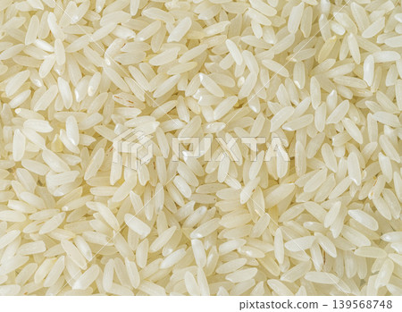 White rice grains texture background White rice grains texture background 139568748