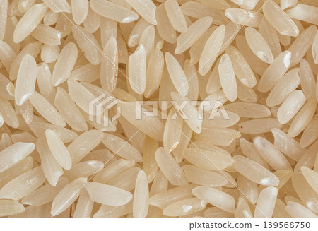 White rice grains texture background White rice grains texture background 139568750