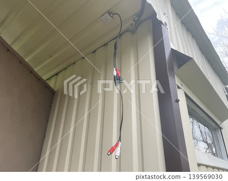 Microphone installation for video surveillance system Microphone installation for video surveillance system 139569030