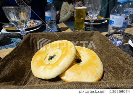 Delicious bread from Uzbekistan Delicious bread from Uzbekistan 139569074