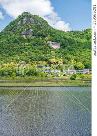 View of Mt. Akagami (Mt. Tarobo), Higashiomi City, Shiga Prefecture 139569291
