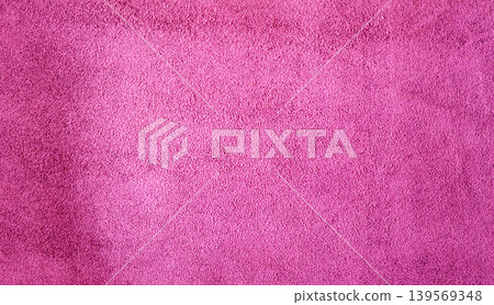 Pink suede macro photo as a background. 139569348