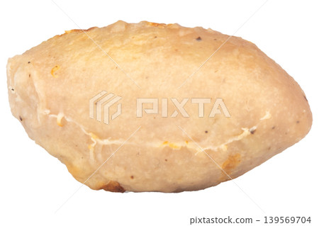 Pork tendon meatballs on skewers thailand isolated on white background Pork tendon meatballs on skewers thailand isolated on white background 139569704