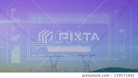 Displaying translucent HUD reading Processing Data 139571892