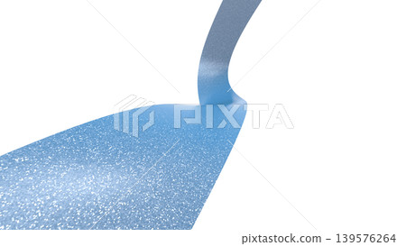 Flowing fabric - impactful presentation cover with white background - CG Flowing fabric - impactful presentation cover with white background - CG 139576264