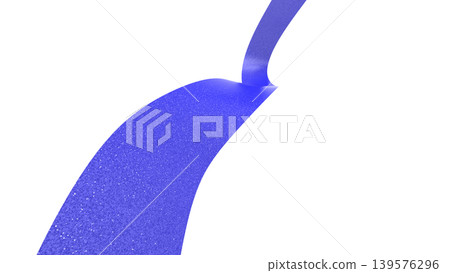 Flowing fabric - impactful presentation cover with white background - CG Flowing fabric - impactful presentation cover with white background - CG 139576296