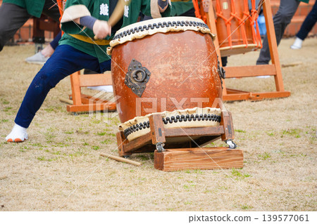 Japanese drum performance Japanese drum performance 139577061